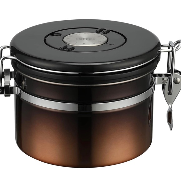 New! Rose Gold Measuring Cups and Coffee Canister - Picture 10 of 11